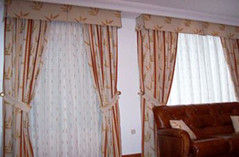 Hogar Dulce Hogar cortinas decorativas